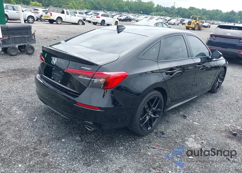 2024 Honda Civic Sport из США, поврежденный, VIN 2HGFE2F50RH591354